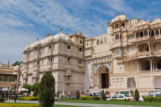 Front view of City Palace, Udaipur, Rajasthan, India