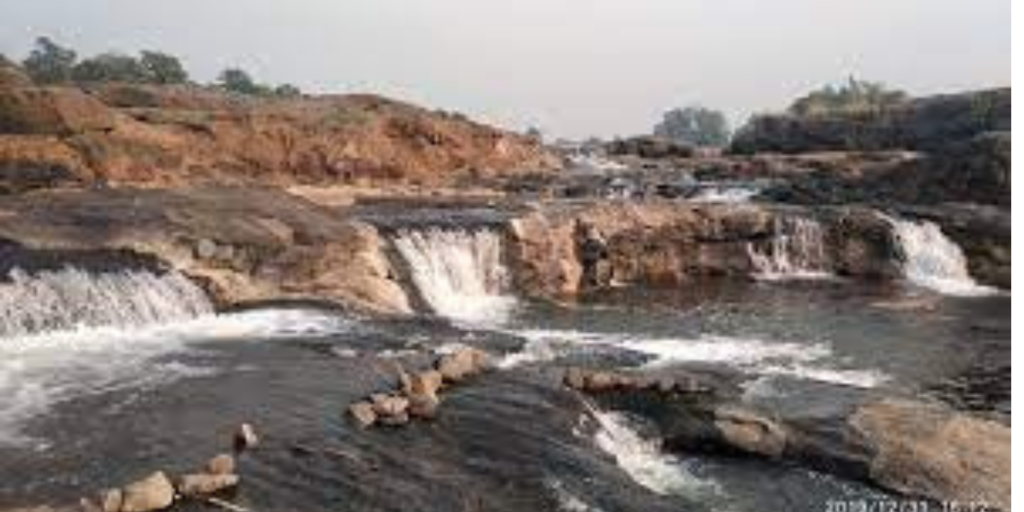 Scenic view of Padamdungari Eco Tourism site, surrounded by lush greenery and offering serene natural landscapes.