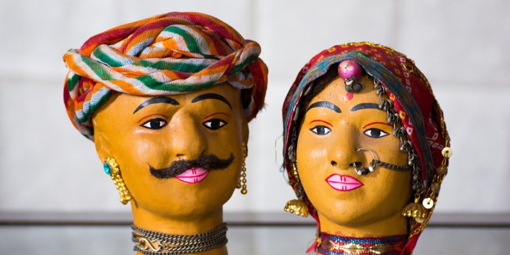  Rajasthani Handicraft Doll: This colorful doll is adorned in traditional attire, showcasing a spectrum of vibrancy. The intricacy and sensitivity in the doll's attire depict the richness of cultural heritage in Rajasthan, India.

Credit: Author - hari_mangayil - pixabay.com