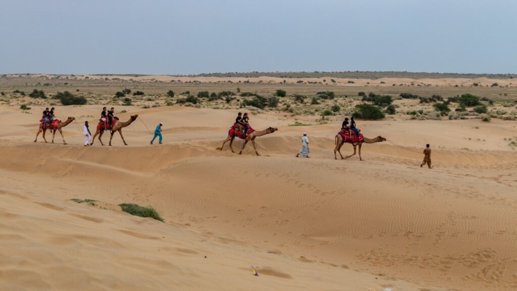 "Jaisalmer camel safari, a desert adventure, image by Flickr."